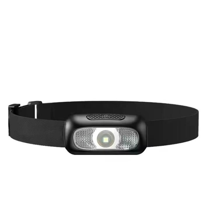 OEM - Huvud Ficklampa LED Multifunktion - Svart