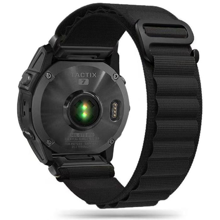 Tech-Protect - Tech-protect Garmin Fenix 5/6/6 Pro/7 Nylon Pro - Svart