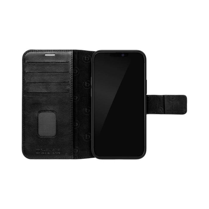 UTGATT5 - Bugatti Zurich Plånboksfodral till iPhone 12 mini Svart