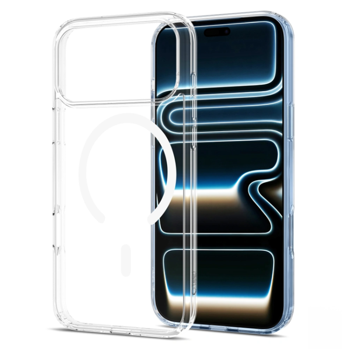 Tech-Protect - Tech-Protect Mobilskal För iPhone 18 Pro/17 Pro Magsafe Flexair Hybrid - Clear