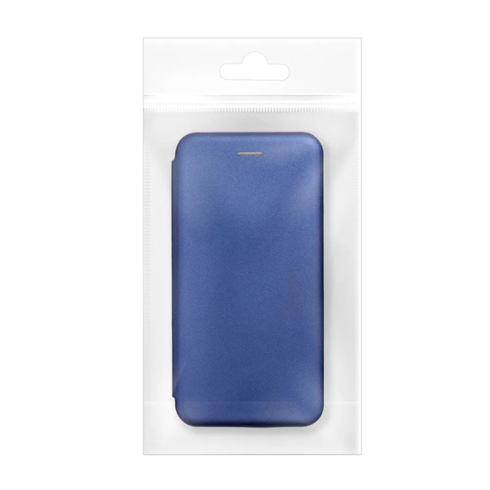 OEM - Galaxy S25 Plånboksfodral Elegance - Marinblå