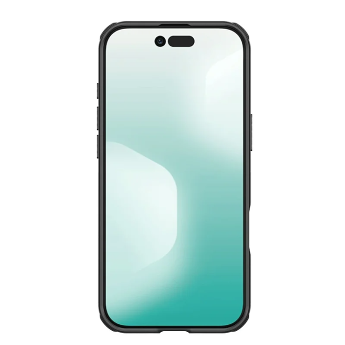 Nillkin - NILLKIN iPhone 17 Air Mobilskal MagSafe Frosted Shield Pro - Svart