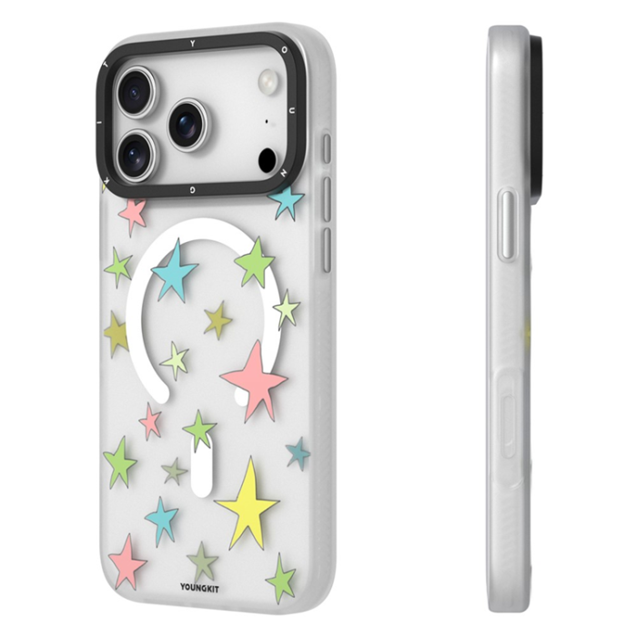 YOUNGKIT - YOUNGKIT iPhone 17 Pro Mobilskal MagSafe Sweetheart - Flerfärgad