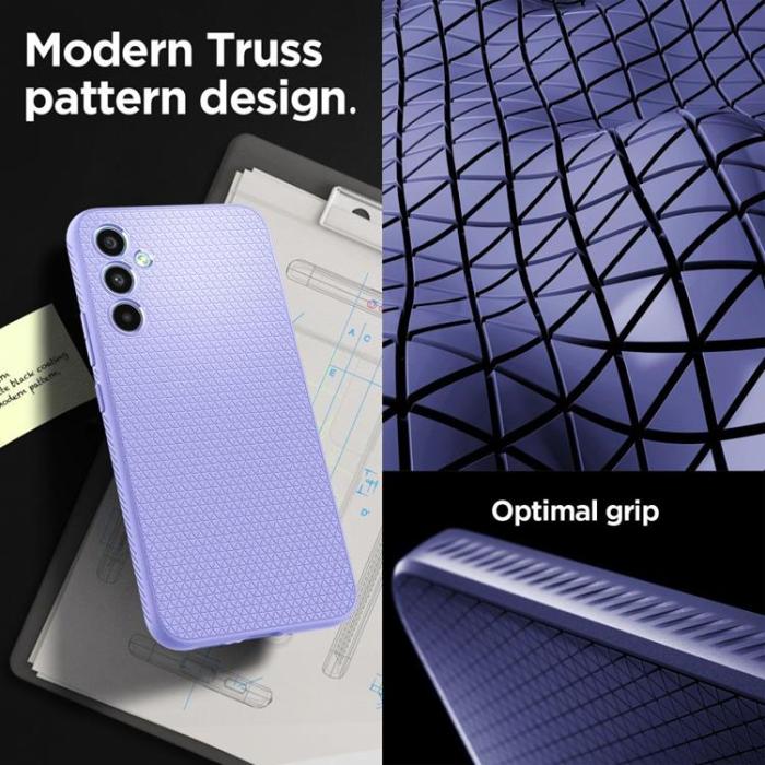 UTGATT - Spigen Galaxy A54 5G Mobilskal Liquid Air - Awesome Voilet