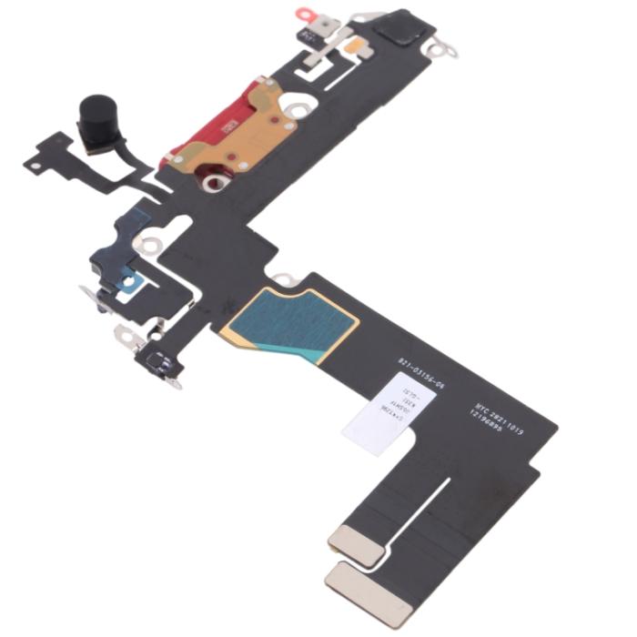UTGATT1 - iPhone 13 Mini Laddkontakt med Flex - Röd