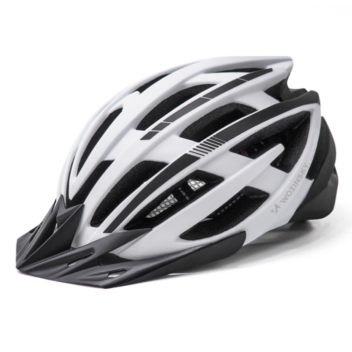 Wozinsky - Wozinsky Cykelhjälm MTB L - Svart/Vit