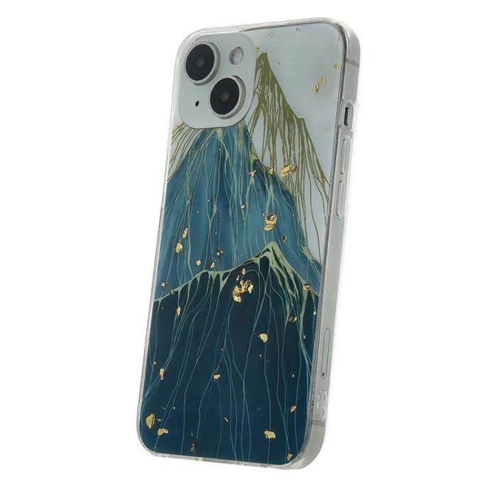 OEM - iPhone 12/12 Pro Mobilskal Guld Glam - Mountain
