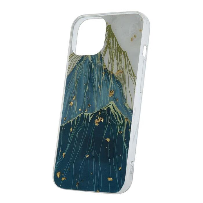 OEM - iPhone 12/12 Pro Mobilskal Guld Glam - Mountain
