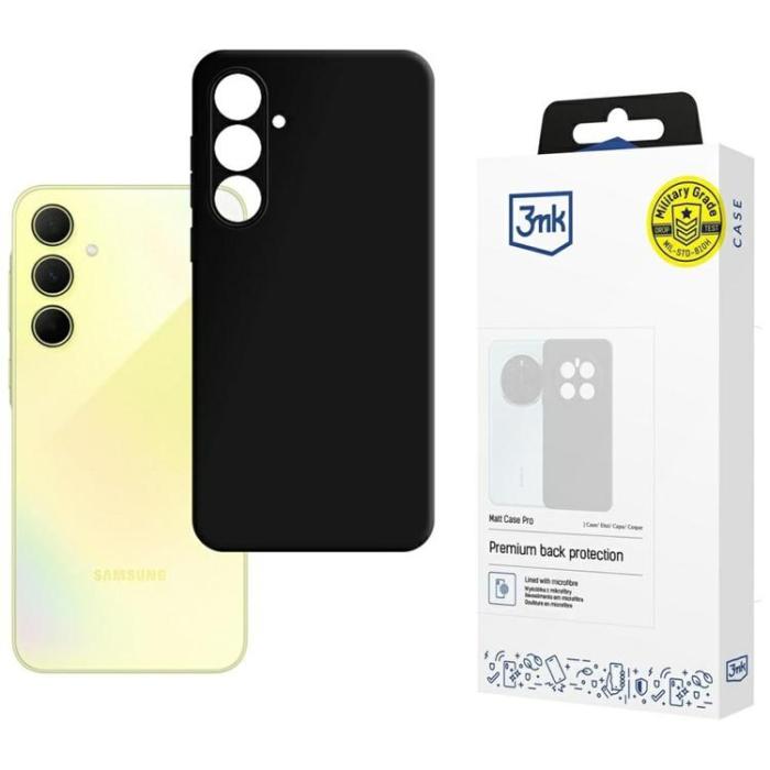 3MK - 3MK Galaxy A35 5G Mobilskal Matt Pro - Svart