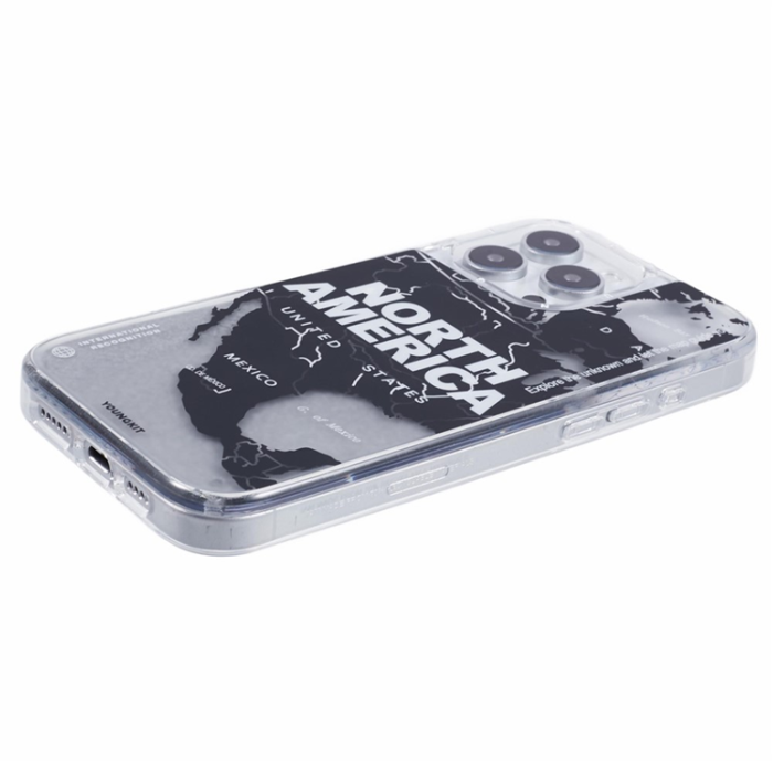YOUNGKIT - YOUNGKIT iPhone 16 Pro Max Mobilskal MagSafe IMD-kartmönster