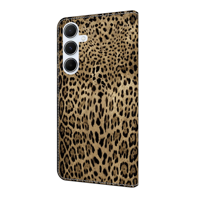 A-One Brand - Galaxy A17/A26 Plånboksfodral PU-läder Pattern Printing - Brun