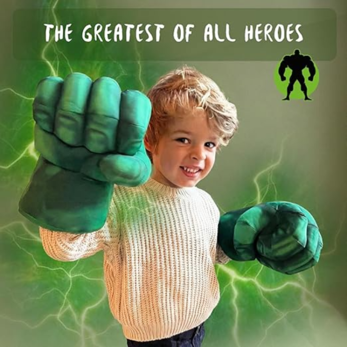 Original Cup - Original Cup Hulk Boxningshandskar Stora Skumhänder För Barn, Lek & Cosplay