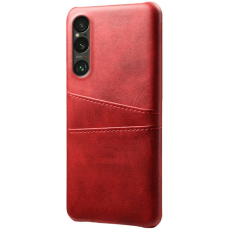 A-One Brand - Sony Xperia 1 VII Mobilskal med Dual Kortfack - Röd