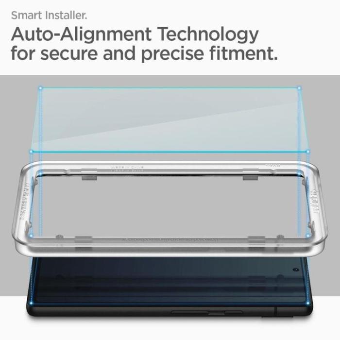 Spigen - [2-Pack] Spigen Google Pixel 6a Härdat Glas Skärmskydd Slim