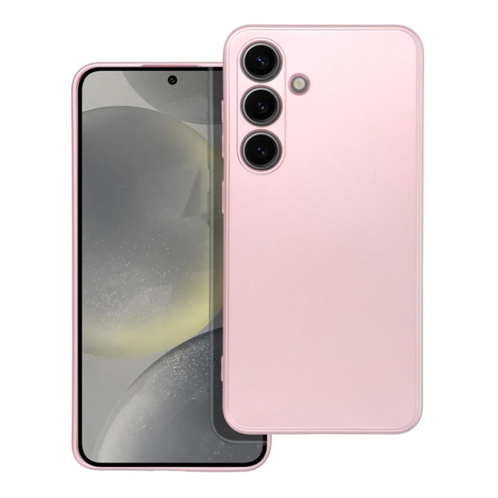 OEM - Galaxy S24 Mobilskal Metallic - Rosa