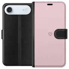 Gustaf - Pl&aring;nboksfodral till Apple iPhone 17 Air med Litet Hj&auml;rta