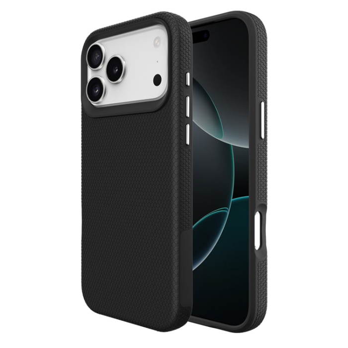 A-One Brand - iPhone 17 Pro Max Mobilskal MagSafe Protective TPU+PC - Svart