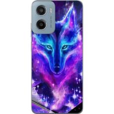 iSecrets - Mobilskal till Motorola Moto G05 med Neon Varg