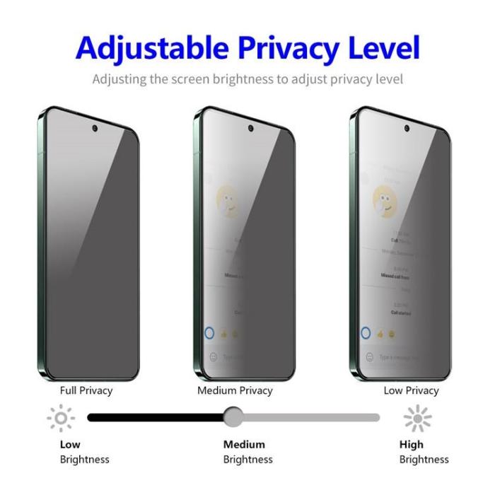 OEM - [2-PACK] Privacy Härdat Glas Skärmskydd Galaxy S23 Plus