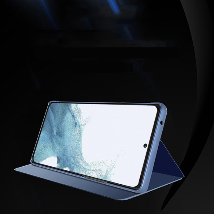 OEM - Galaxy A54 5G Fodral Clear View Flip - Svart