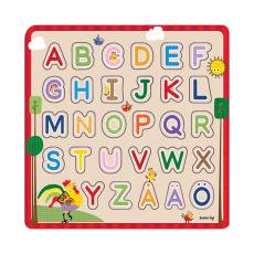 BARBO - BARBO Pussel 29 Pcs Classic Wooden ABC Puzzle (SE)