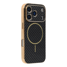 A-One Brand - iPhone 17 Pro Max Mobilskal MagSafe Carbon Fiber Electroplated