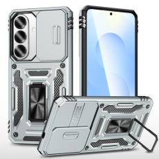 OEM - Mobilskal f&ouml;r Samsung Galaxy S26 Kickstand PC + TPU - Gr&aring;