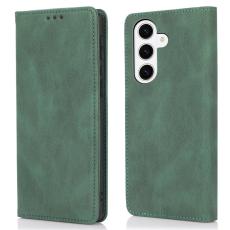 OEM - Pl&aring;nboksfodral f&ouml;r Samsung Galaxy S26 Magnetiskt st&auml;ngning Konstl&auml;der - Gr&ouml;n