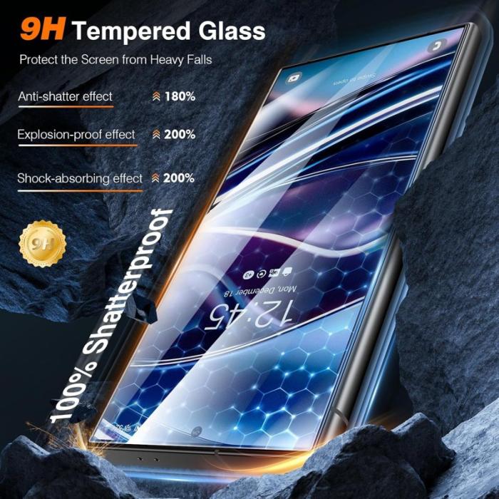OEM - Skärmskydd för Samsung Galaxy S26 Plus Anti Spy - Svart