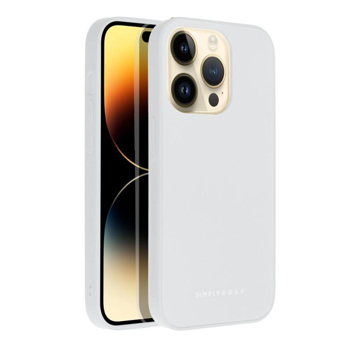 Roar - Roar Matte Glass Skal för iPhone 14 Pro stål