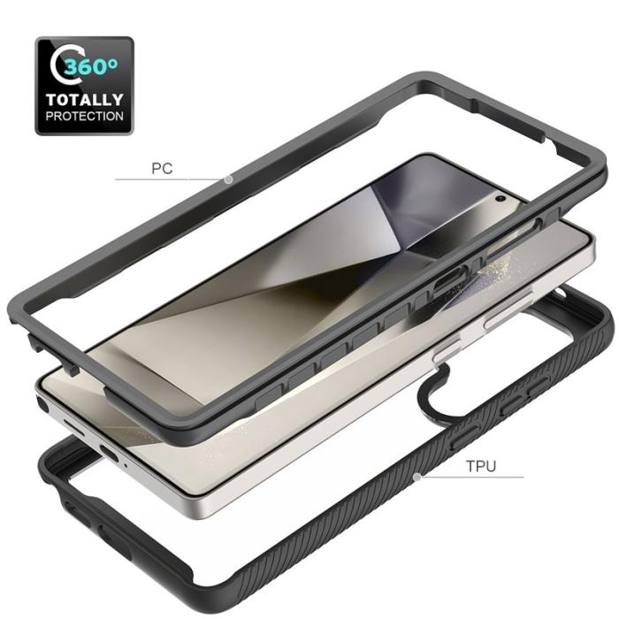 OEM - Mobilskal för Samsung Galaxy S26 Ultra Anti Drop 2 i 1 PC + TPU - Röd