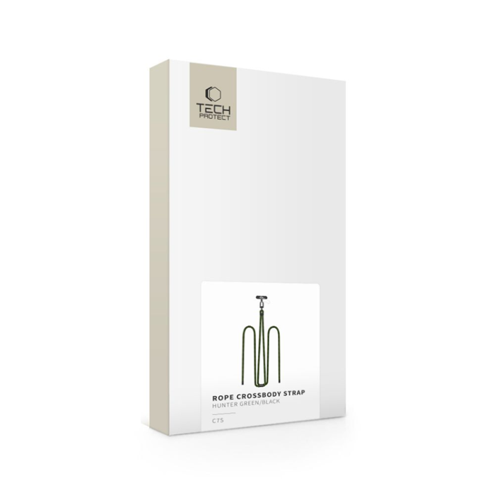 Tech-Protect - Tech-Protect Mobilrem Crossbody C7S - Grön