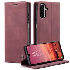 Caseme - CASEME 013 Pl&aring;nboksfodral f&ouml;r Samsung Galaxy A17 5G/4G - R&ouml;d