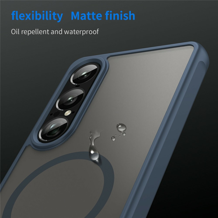 A-One Brand - Sony Xperia 1 VII Mobilskal MagSafe MagSafe Shockproof - Blå