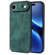 AZNS - AZNS iPhone Air Fodral Skyddande KonstL&auml;der - Gr&ouml;n