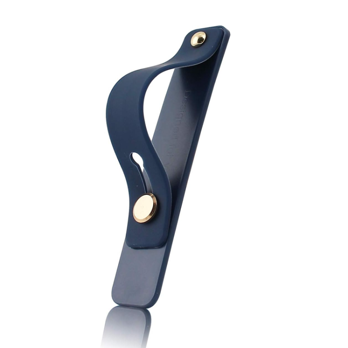 Boom of Sweden - BOOM Silikon Finger Mobilgrip Strap - Mörkblå
