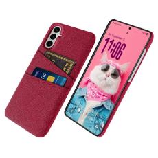 OEM - Mobilskal till Samsung Galaxy S26 / S26 Pro Tyg + H&aring;rd PC - R&ouml;d