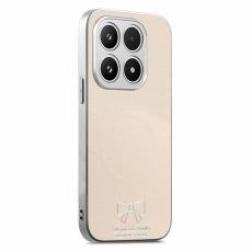 A-One Brand - Mobilskal f&ouml;r Xiaomi 17 Magnetisk PU-l&auml;der Butterfly Bow Pattern