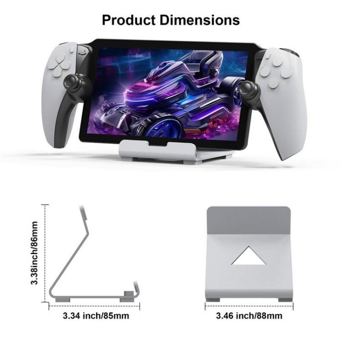 JYS - JYS P5185 för PS5 Portal Switch Game Controller Hållare Halkfritt Bordsställ