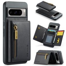 DG.MING - DG.MING Konstl&auml;der Pl&aring;nboksfodral f&ouml;r Google Pixel 8 Pro - Svart