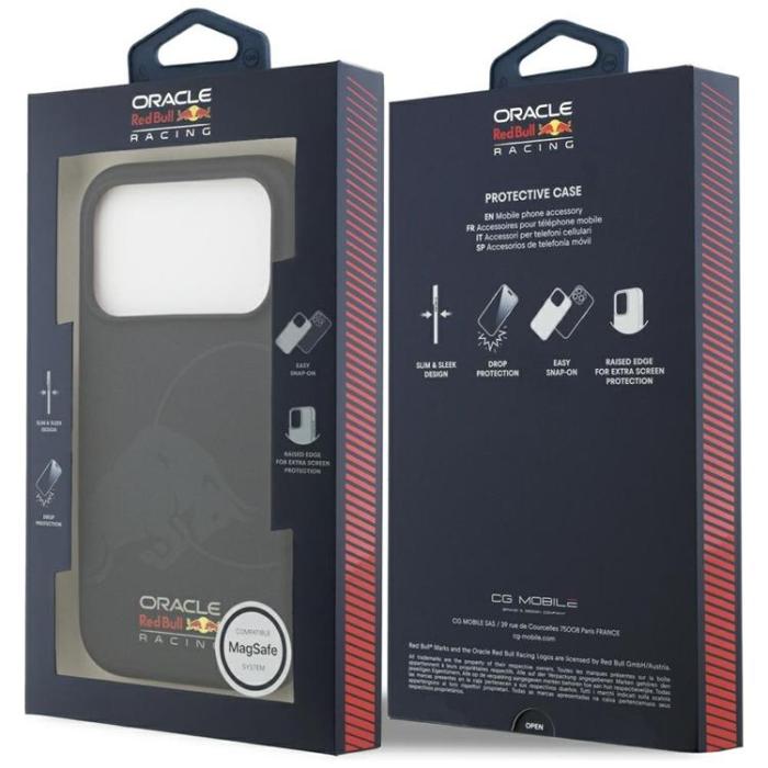 Red Bull - Red Bull iPhone 17 Pro Mobilskal MagSafe Single Bull Logo - Marinblå