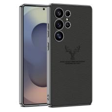 GKK - GKK Mobilskal till Samsung Galaxy S25 Ultra - Elektropl&auml;terad TPU + PC - Svart