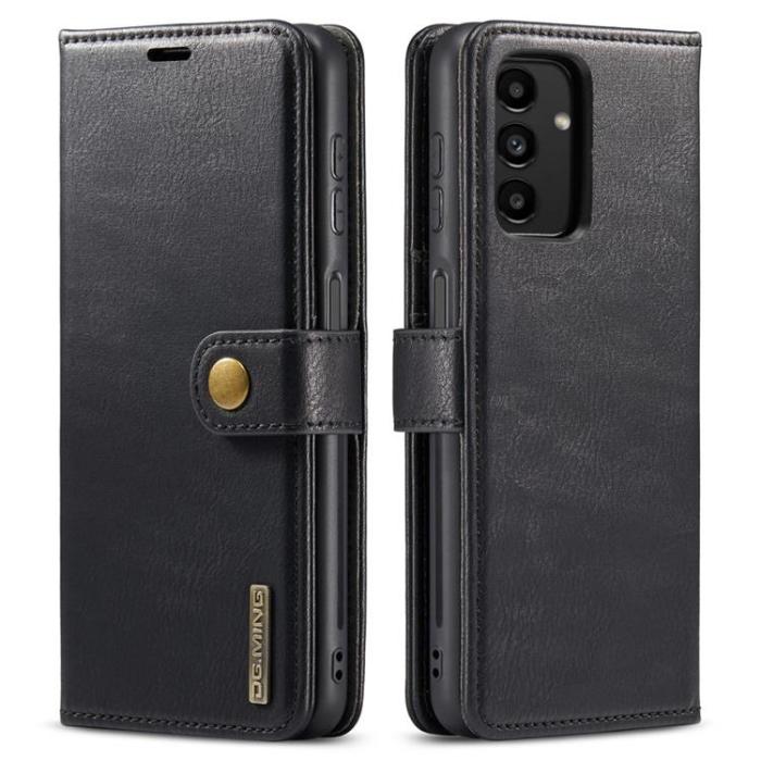 DG.MING - DG.MING Folio Flip Detachable Plånboksfodral Galaxy A13 4G - Svart