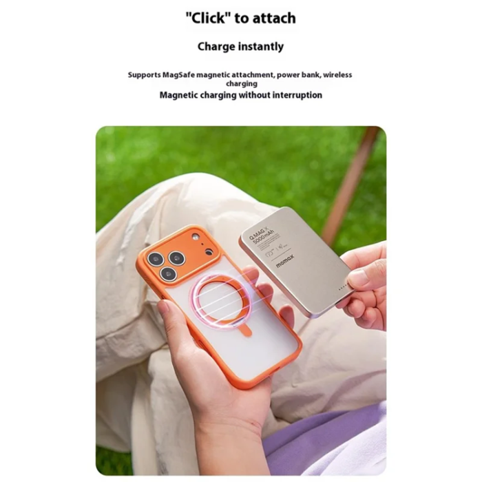 MOMAX - MOMAX iPhone 17 Pro Mobilskal Magsafe MRAP25