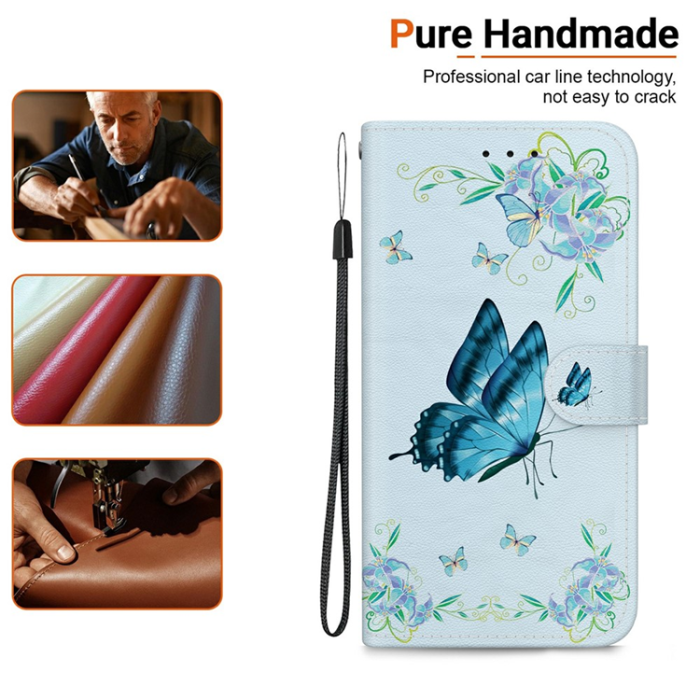 A-One Brand - Sony Xperia 10 VII Plånboksfodral Pattern Printing - Butterfly