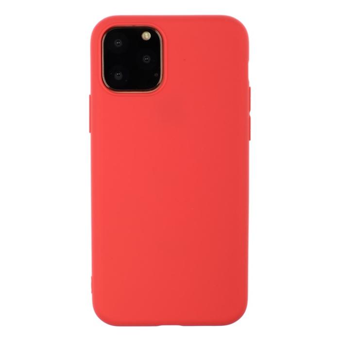 OEM - iPhone 15 Pro Mobilskal TPU Matte Slim-Fit - Röd
