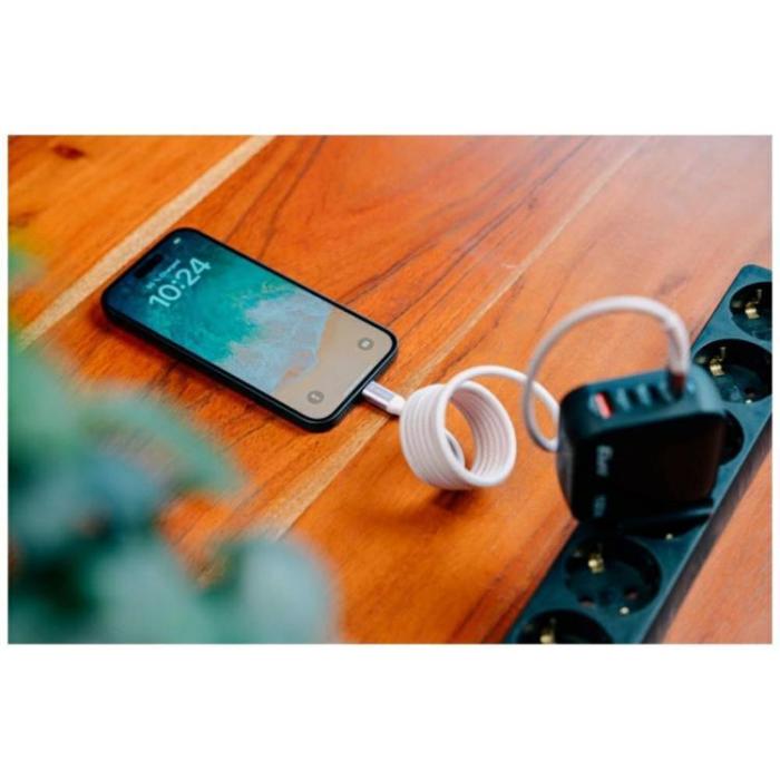 Verbatim - Verbatim USB-C till USB-C 100W Kabel 1.2m Sync & Charge 31857 - Rosa