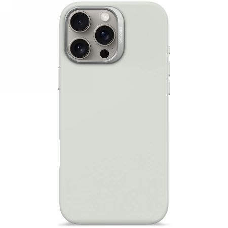 Decoded iPhone 16 Pro Max Mobilskal MagSafe Antimikrobiell Silikon - Grå | 2353 | AlltMobil