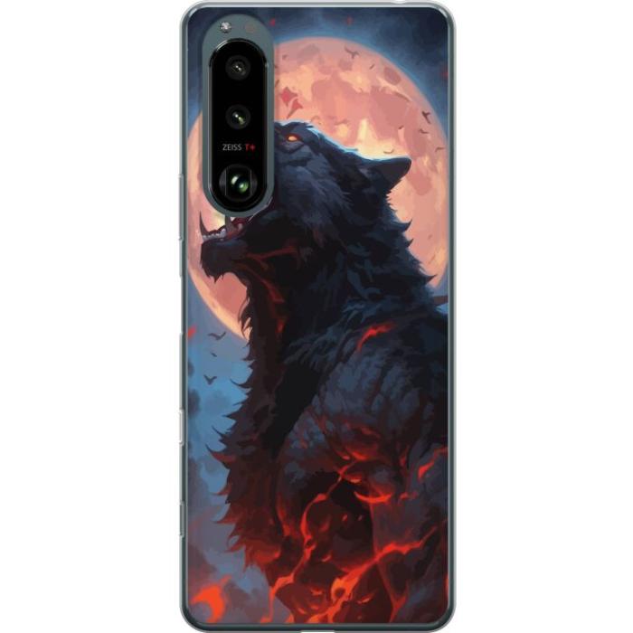 iSecrets - Mobilskal till Sony Xperia 5 III med Ylande varg