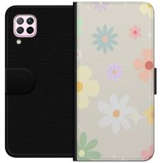 iSecrets - Plånboksfodral till Huawei P40 lite med fejdande blommor